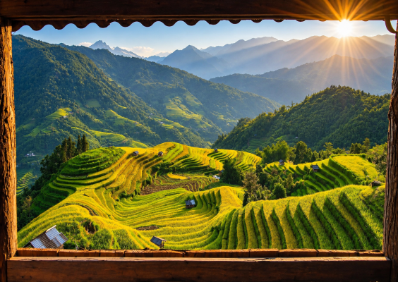 Mùa lúa chín Tây Bắc vào tháng mấy? Địa điểm check-in đẹp nên đi? 8 hoang su phi